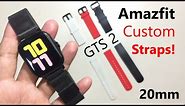 Amazfit | GTS 2 | Custom Straps | Silicon | Magnetic | Unboxing | Quick Review | March 2023 |
