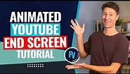 How To Make A YouTube End Screen Template (UPDATED!)