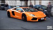 Lamborghini Aventador in Rare 'Arancio Atlas' Orange