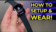 Apple Watch SE | How to Put on the Band (Strap Setup) and Wear | Tutorial!