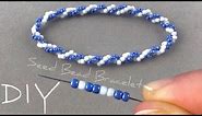 Beaded Rope Bracelet Tutorial: How to Make a Seed Bead Bracelet Without Clasp