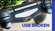 PS4 Controller USB Charger Port Broken .. Easy way to fix it