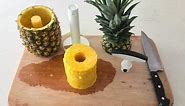 How to Use a Pineapple Corer