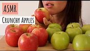 ASMR Eating Sounds: Crunchy Pink & Green Apples (No Talking)