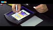 Glow Art Kids Drawing Board - How to trace from your tablet