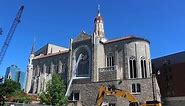 Final stages of demolition ongoing at Worcester's historic Notre Dame church