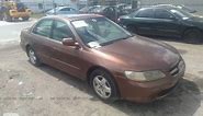 2000 Honda Accord, Sedan Ex W/Leather | 1HGCG1654YA037772 | Bid History | BidCars