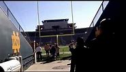 notre dame tunnel walk experience