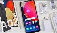 Samsung Galaxy A02s Unboxing, Hands On & First Impressions!
