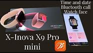 X inovo X9 pro mini Smartwatch | X inovo X9 pro mini apple clone series 6 ladies smartwatch | time