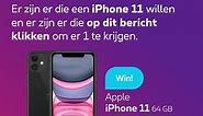 Win een Apple iPhone 11