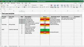 Test Case Template for Excel (Step by Step Guide)