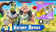 FARTS with *NEW* STINK BOMB! in Fortnite!