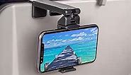 Perilogics Universal in Flight Airplane Phone Holder Mount. Hands Free Viewing with Multi-Directional Dual 360 Degree Rotation. Pocket Size Must Have Airplane Travel Essential Accessory for Flying