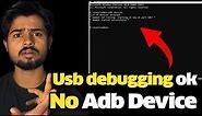 Adb Devices Command Not Working | Not Showing Any Device | 2023