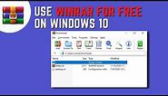 How To Download WinRAR For Free Windows 10