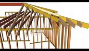 Hip Rafter and Ceiling Joists Layout Tips - House Framing