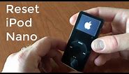 How to Reset iPod Nano 1st Gen
