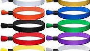 100 Pcs Cloth Event Wristband, Disposable Wristbands for Events, Colored Wristbands Events,for Lightweight Concert,Club Entrance Wrist Strap Party Wristband Event (Color : Assorted Color)