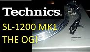 45 year old Technics SL-1200 MK1 Refurbishment