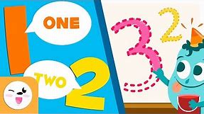 Numbers 1 to 10 - Learn to write and count from 1 to 10