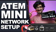 CONNECT YOUR ATEM MINI TO A NETWORK | How to do it & why you should!