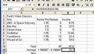 Microsoft Excel Tutorial for Beginners #4 - Functions (Formulas)