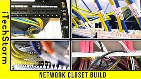 Network Rack Closet Build (Home Area Network)
