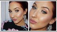 Valentines Day Makeup look | Girly Glitter Glam