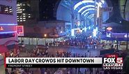 Crowds flock to Las Vegas on Labor Day Weekend