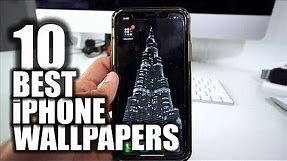 10 BEST Wallpapers for Apple iPhone X XS XR & 11