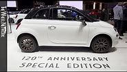 Fiat 500 120th Anniversary Special Editions – 2019 Geneva Motor Show