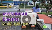 Mitsubishi Starmex | Multi Split Unit system two non inverter air conditioner