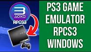 RPCS3 PS3 Game Emulator Full Setup Guide 2022 (Windows PC)