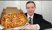 Domino's NEW Chicken Taco Pizza Review!