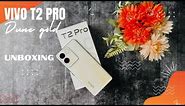 VIVO T2 PRO | DUNE GOLD | UNBOXING | HANDS ON | REVIEW |