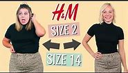Size 2 vs. Size 14 Try the Same Outfits from H&M!