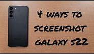 4 Ways to Screenshot Samsung Galaxy S22