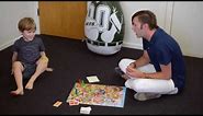 Play Therapy Session working on Feelings with Candy Land Game