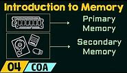 Introduction to Memory