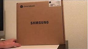 Samsung Chromebook 4 Chrome OS 11.6" HD Unboxing