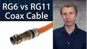 RG6 vs. RG11 - How Your Coaxial Cable Impacts TV Reception