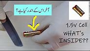 TOSHIBA Battery -- What is Inside (Cell) 1.5 Volt AA Battery -- ILMISTAN