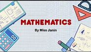 Animated Mathematics Theme PowerPoint | Free Template