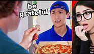 Rich Kid Treats Pizza Boy Like Garbage