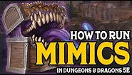 How to Run Mimics in Dungeons & Dragons 5e
