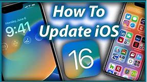How To Install iOS 16 - How To Update iPhone To iOS 16 Tutorial