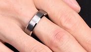 Tiara.com.sg - Maximus Ring. 6mm Tungsten Carbide Ring....