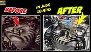 How To POLISH Motorcycle Cylinder Jug FINS in 10 Minutes For Aluminum & Chrome A MUST SEE HACK!