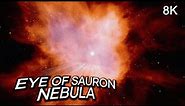 Space Journey into the Eye of Sauron Nebula [8K]